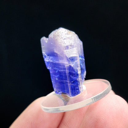 Terminated Tanzanite Crystal 5.8g, Raw Bicolor Tanzanite Specimen