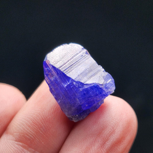 Blue Tanzanite Crystal 3g, Raw Gemstone Specimen