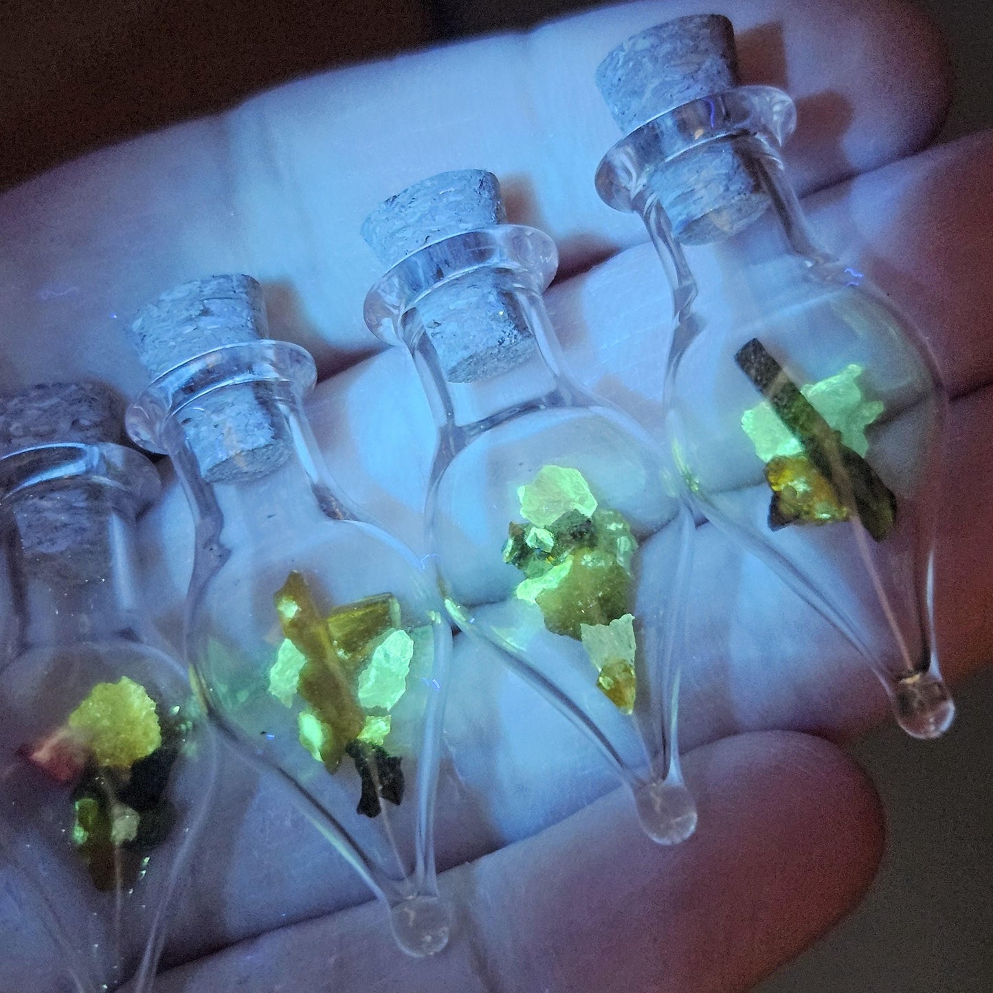 Zincite Crystal Specimen Jar