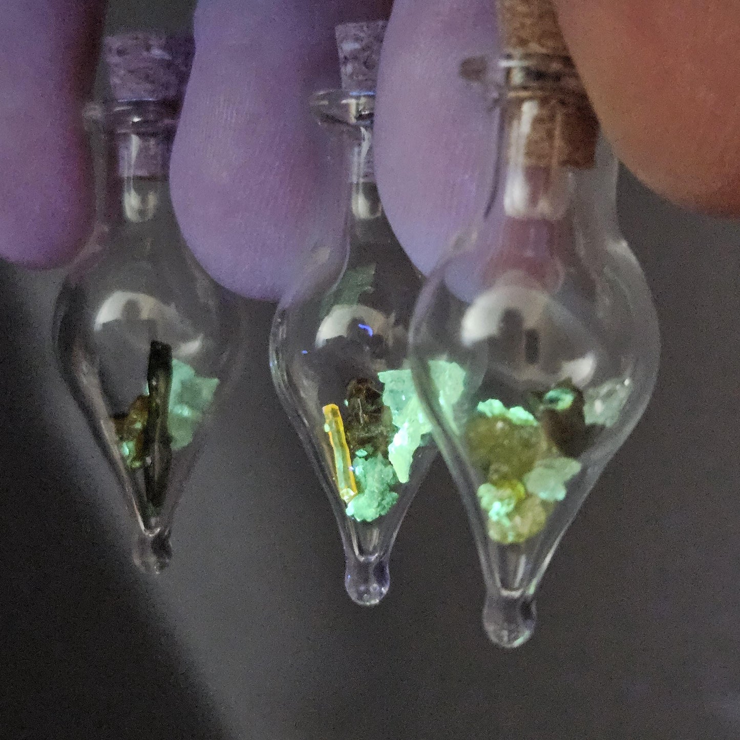 Zincite Crystal Specimen Jar