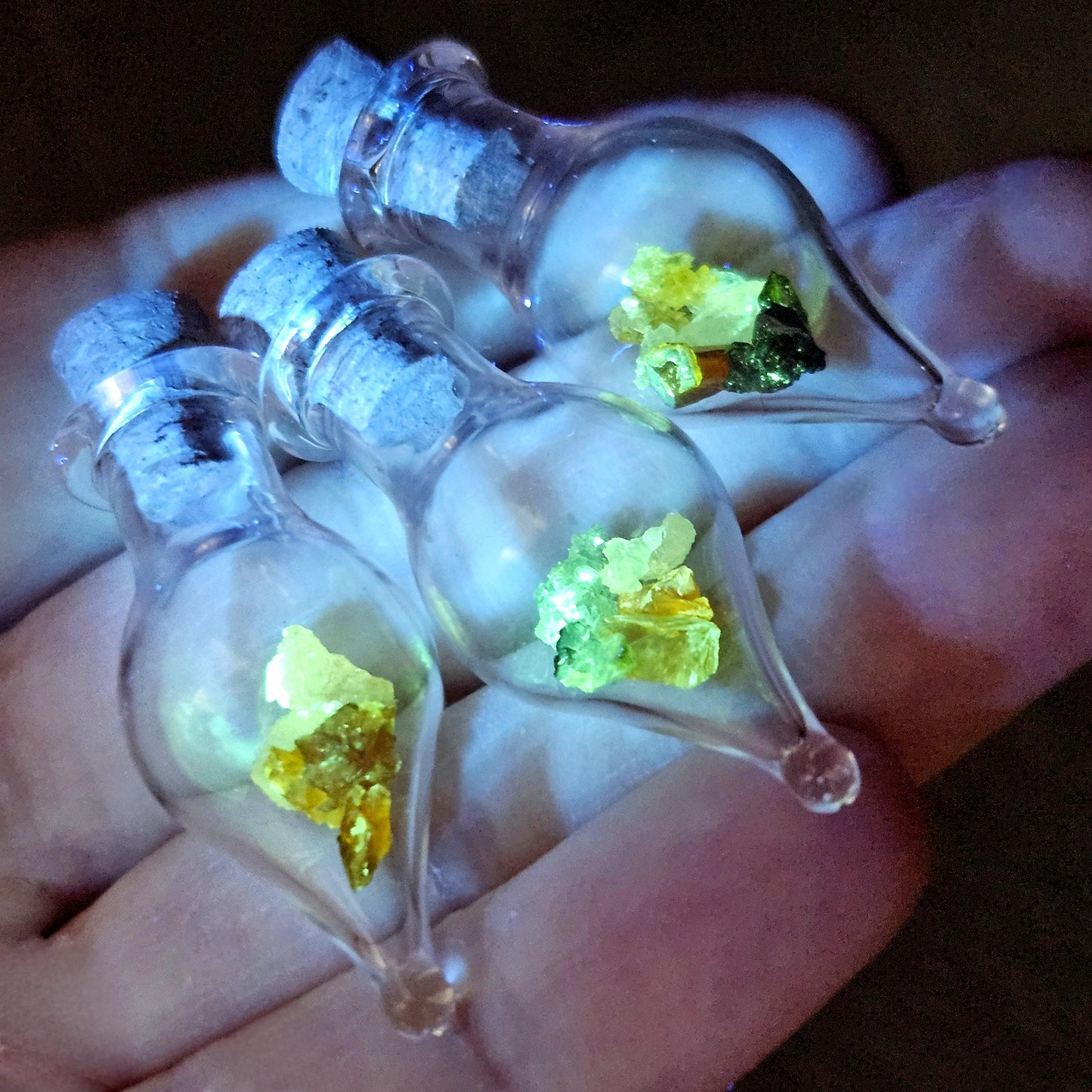 Zincite Crystal Specimen Jar