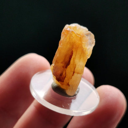 Golden Phenacite Crystal 4g, Nigerian Phenakite Specimen