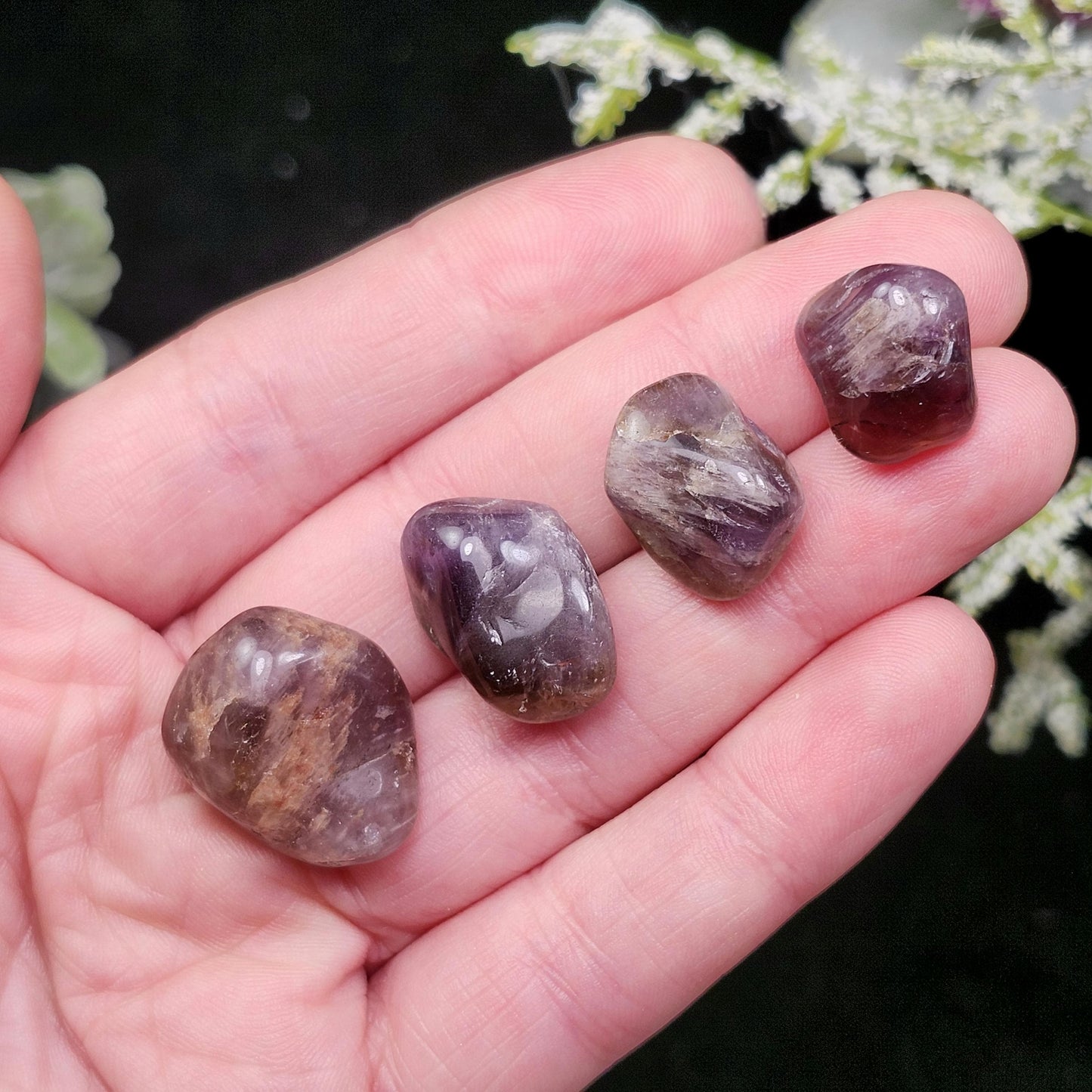 Tumbled Smoky Ametrine, Brazilian Crystal