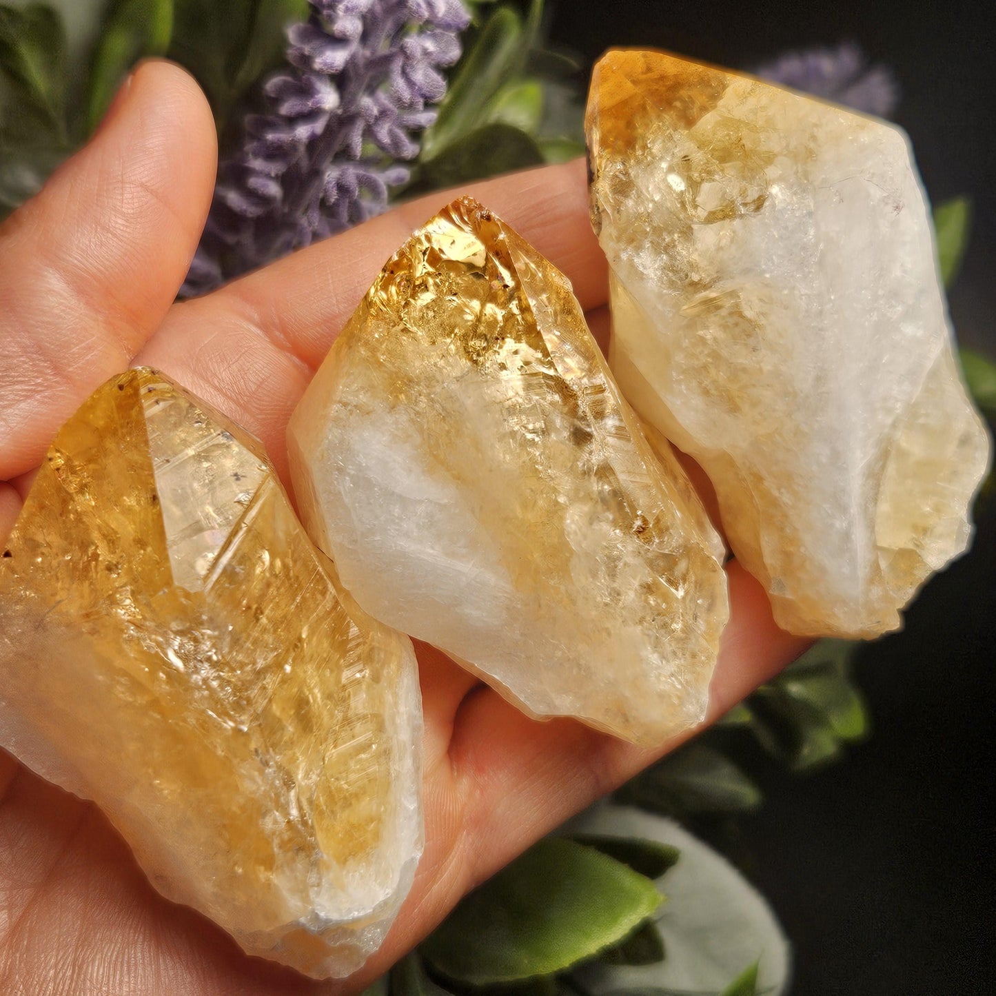 Brazilian Citrine Point, Citrine Crystal