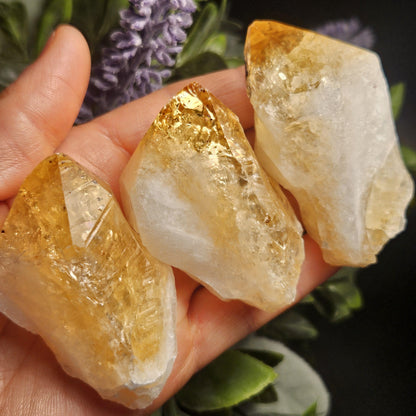 Brazilian Citrine Point, Citrine Crystal