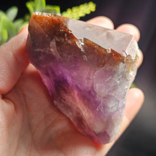 Red Capped Thunder Bay Amethyst from Canada, 167g