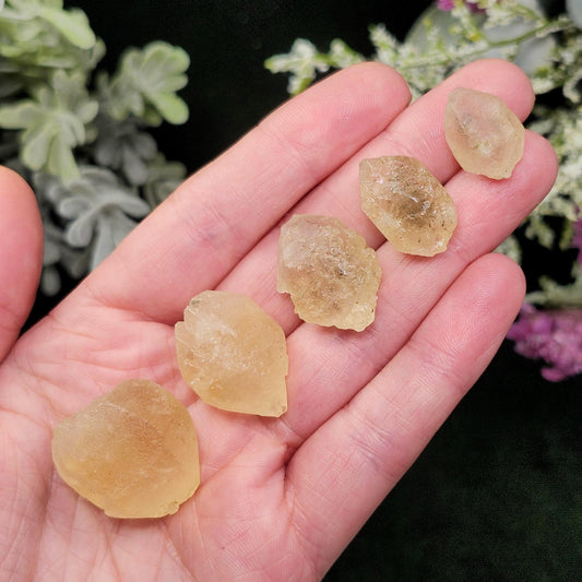 Golden Hanksite Specimen: UV Reactive Salt Crystal from Searles Lake