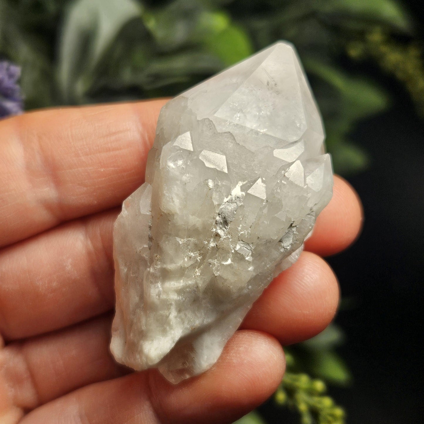 Candle Quartz Crystal Point, Madagascar Quartz
