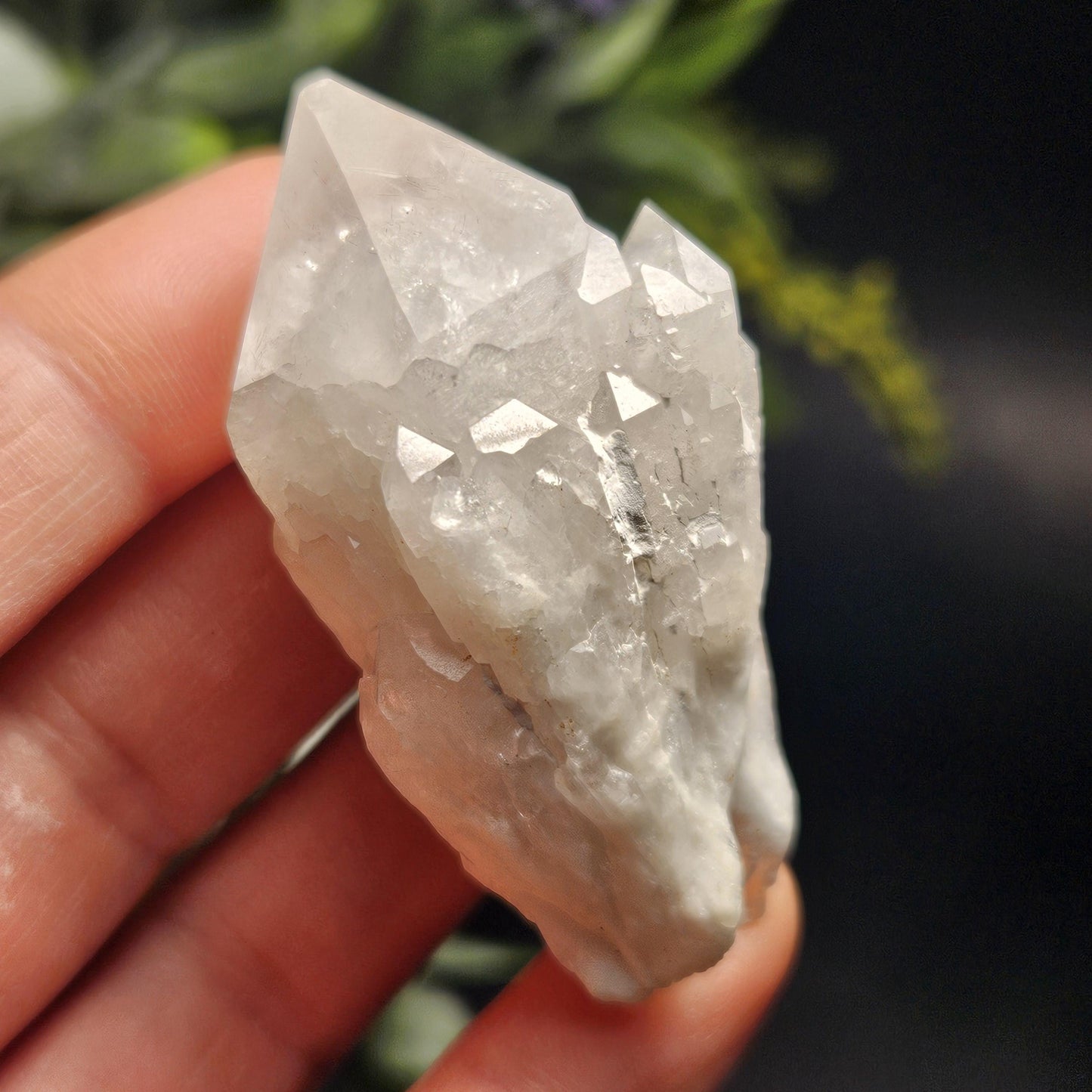 Candle Quartz Crystal Point, Madagascar Quartz