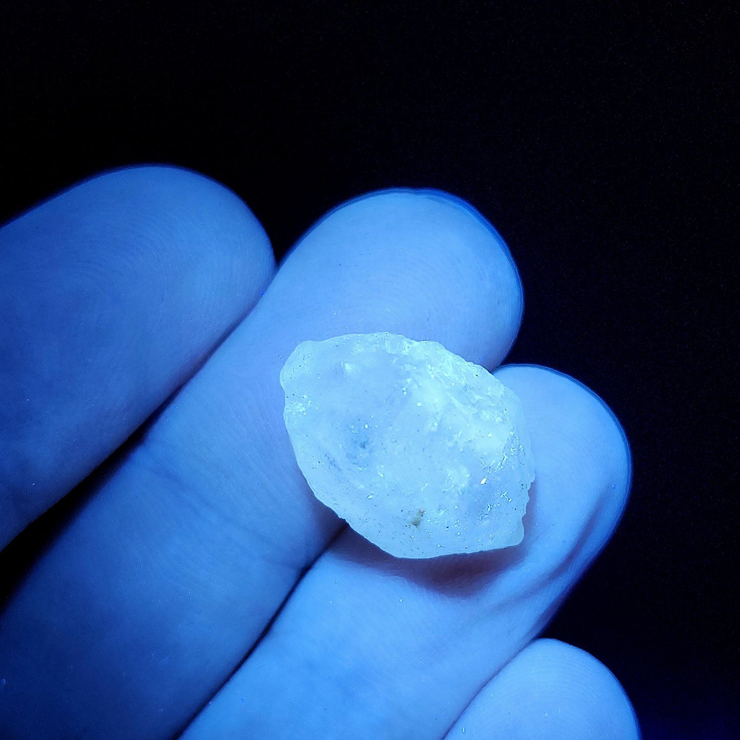 Golden Hanksite Specimen: UV Reactive Salt Crystal from Searles Lake