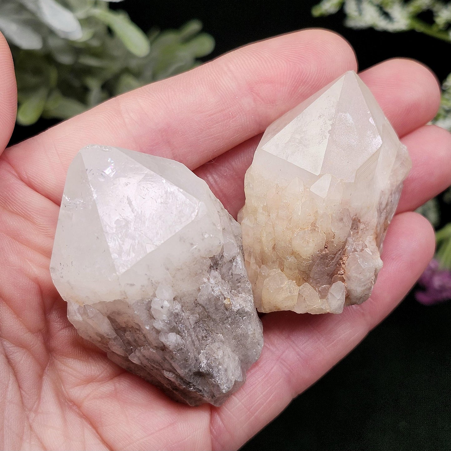 Pineapple Quartz Crystal, Madagascar Quartz Point