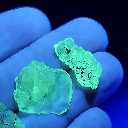 UV Reactive Hyalite Opal Crystal, Hyalite Glass Opal Stone