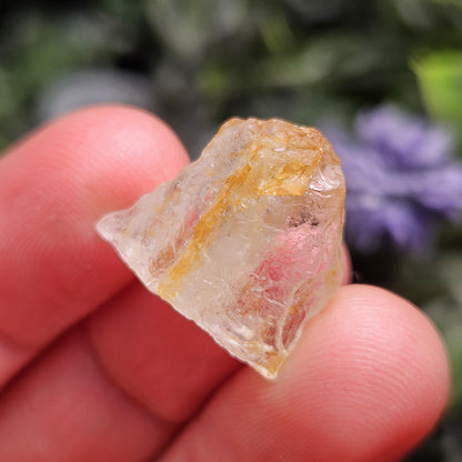 Golden Phenacite Crystal 2.7g, Nigerian Phenakite Specimen