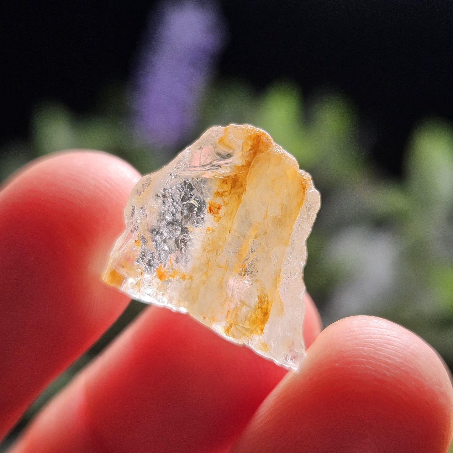 Golden Phenacite Crystal 2.7g, Nigerian Phenakite Specimen
