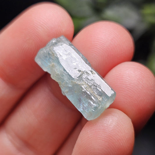 Terminated Emerald Crystal 2.8g, Nigerian Vanadium Emerald, Green Beryl