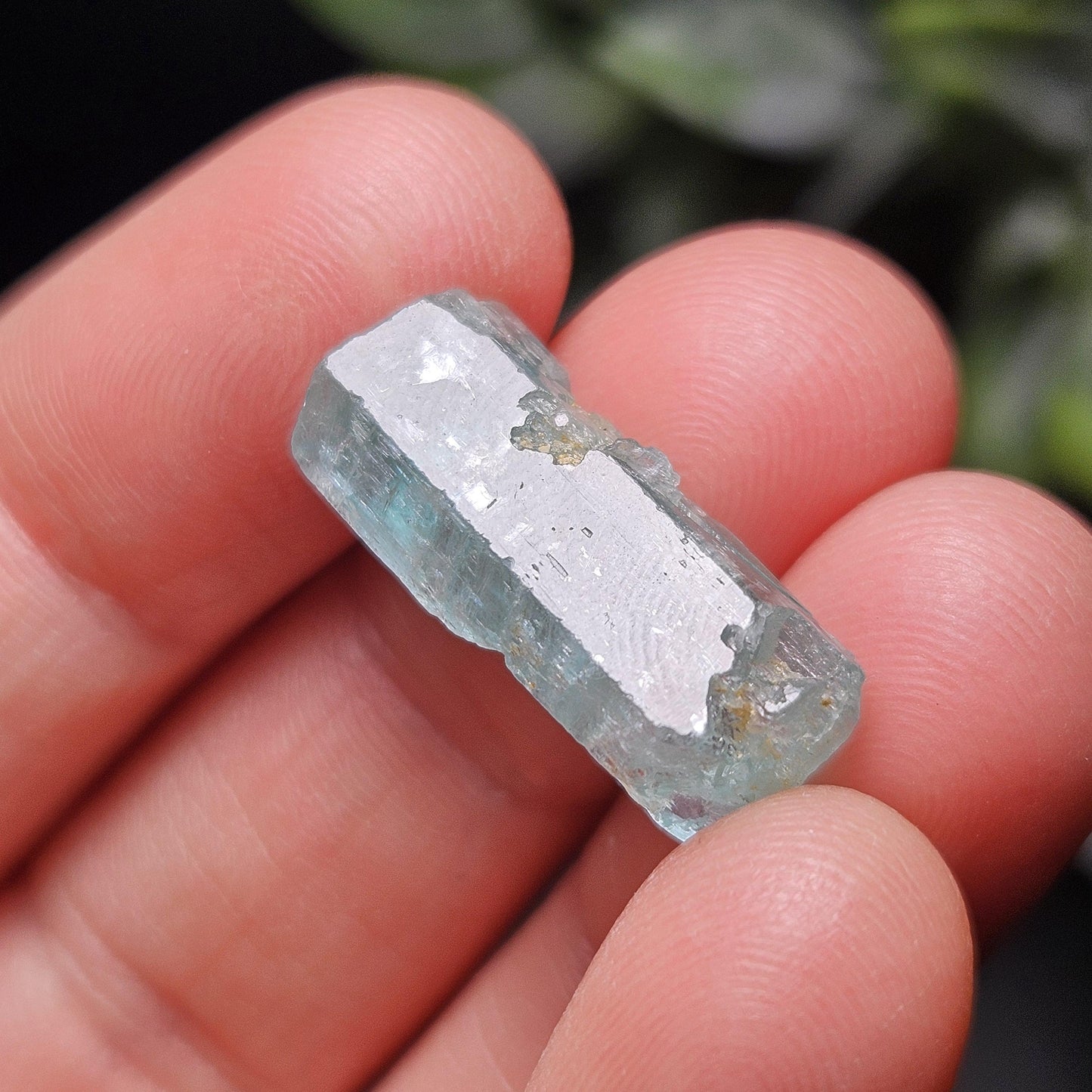 Terminated Emerald Crystal 2.8g, Nigerian Vanadium Emerald, Green Beryl