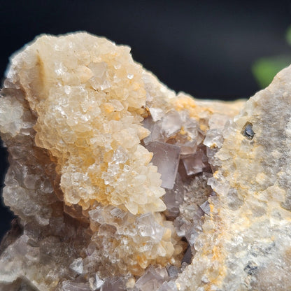 Bingham Blue Fluorite Crystal 352g, UV Reactive, Cubic Fluorite Cluster, Blanchard Mine