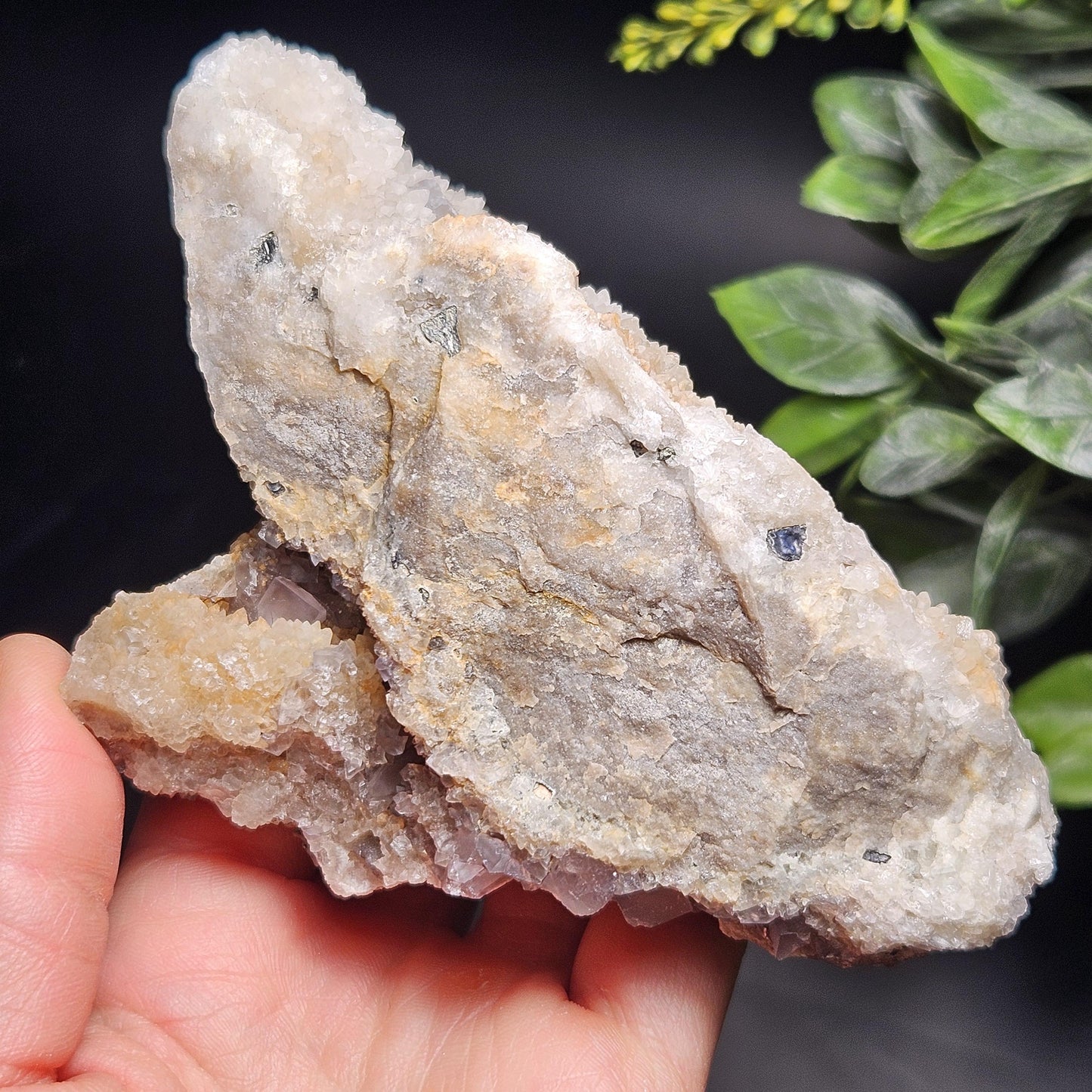 Bingham Blue Fluorite Crystal 352g, UV Reactive, Cubic Fluorite Cluster, Blanchard Mine