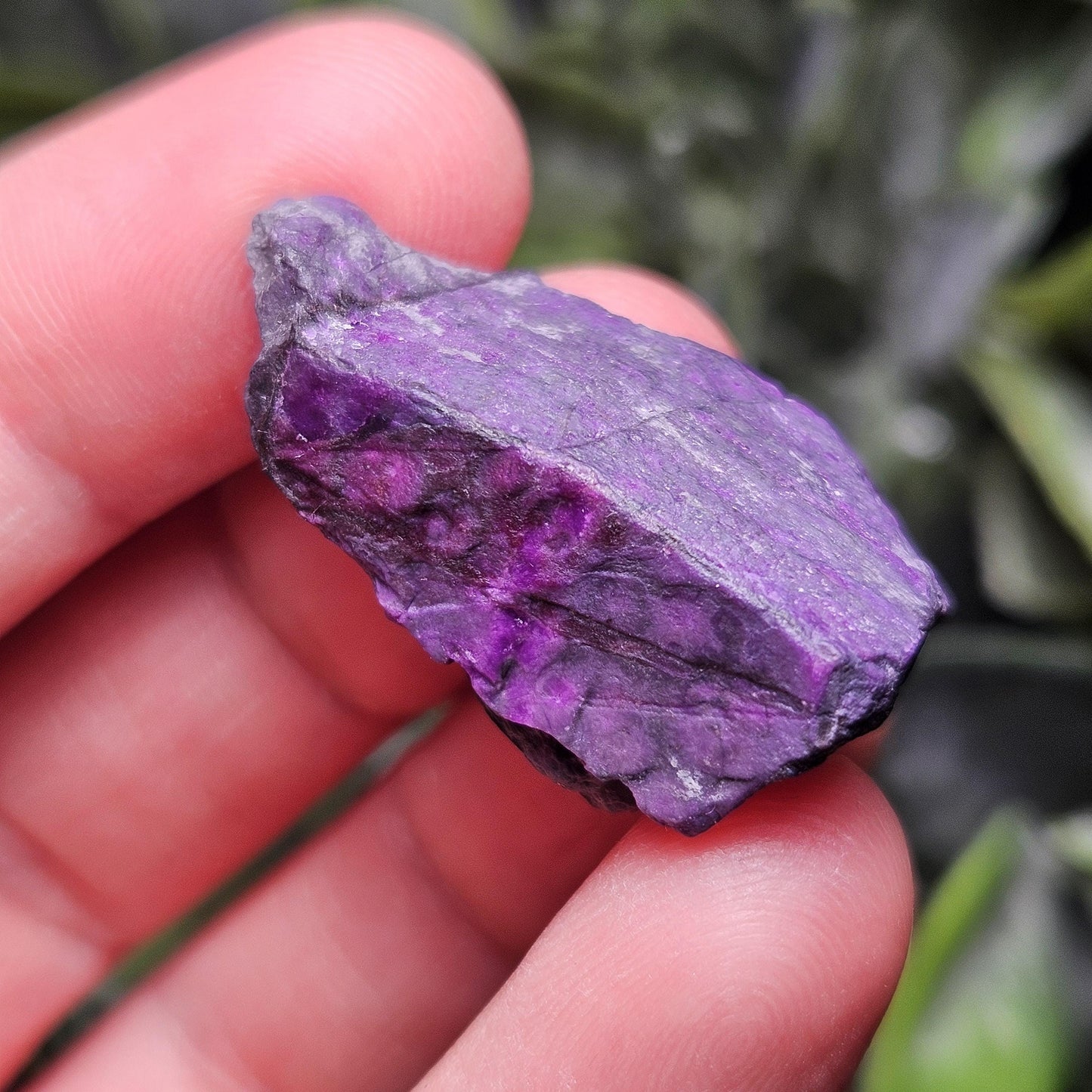Raw Sugilite Crystal 7.95g, South African Sugilite Rough