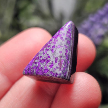 Polished Sugilite Cabochon 5g, Purple South African Sugilite Crystal