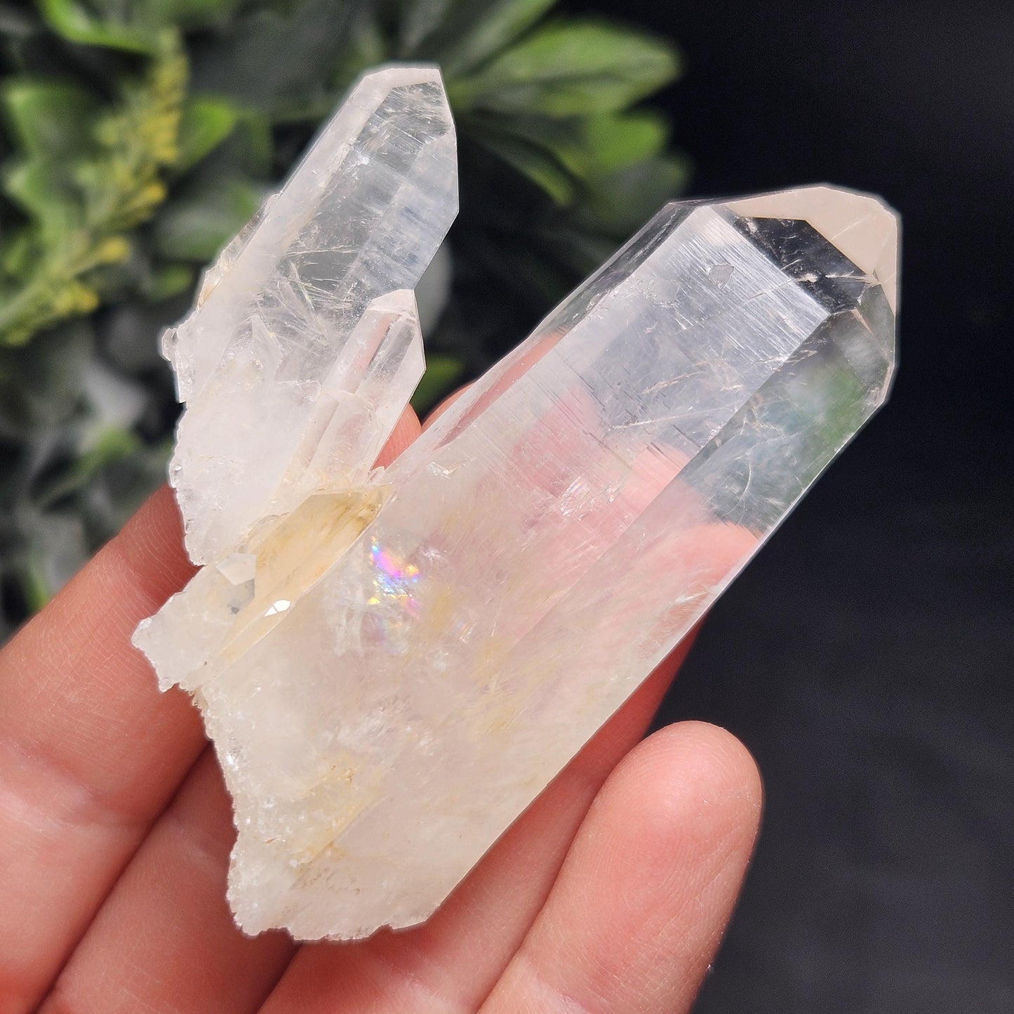 Blue Needle Colombian Quartz 52g, Colombian Crystal
