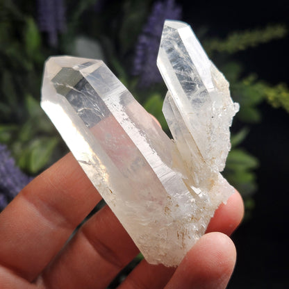 Blue Needle Colombian Quartz 52g, Colombian Crystal