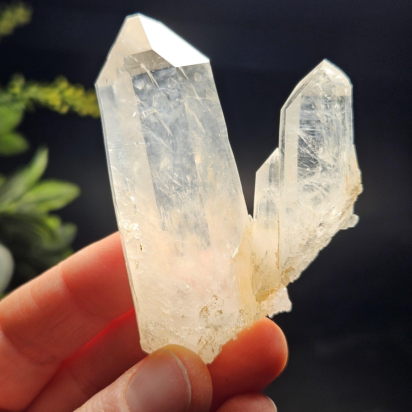 Blue Needle Colombian Quartz 52g, Colombian Crystal