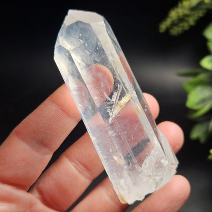 Blue Needle Colombian Quartz 79g, Colombian Crystal