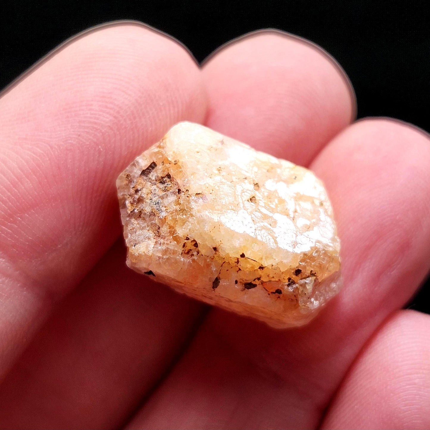 Golden Phenacite Terminated Crystal 5.5g, Nigerian Phenakite Specimen
