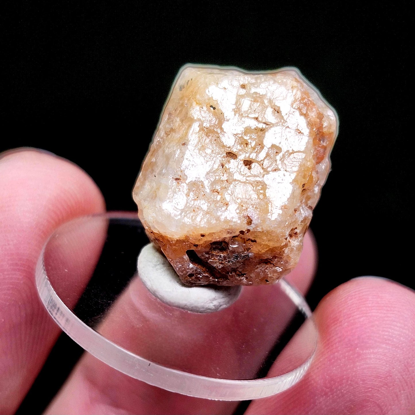 Golden Phenacite Terminated Crystal 5.5g, Nigerian Phenakite Specimen