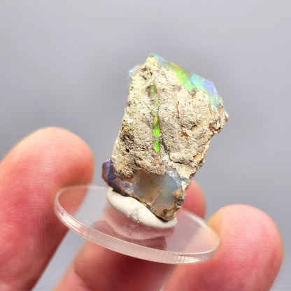 AAA Rainbow Opal 2.9g, Ethiopian Opal Gemstone