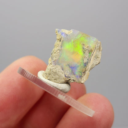 AAA Rainbow Opal 2.2g, Ethiopian Opal Gemstone