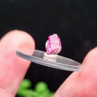 Bixbite Red Beryl Crystal from Utah 1.2ct, Red Emerald Gemstone