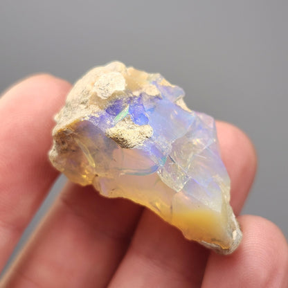 AAA Rainbow Opal 7.8g, Ethiopian Opal Gemstone