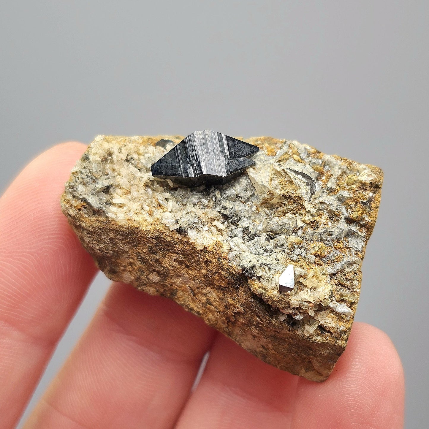Anatase Cluster Specimen 16g, Raw Titanium