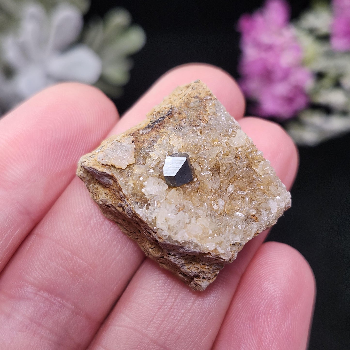 Anatase Quartz Crystal, Cluster Specimen