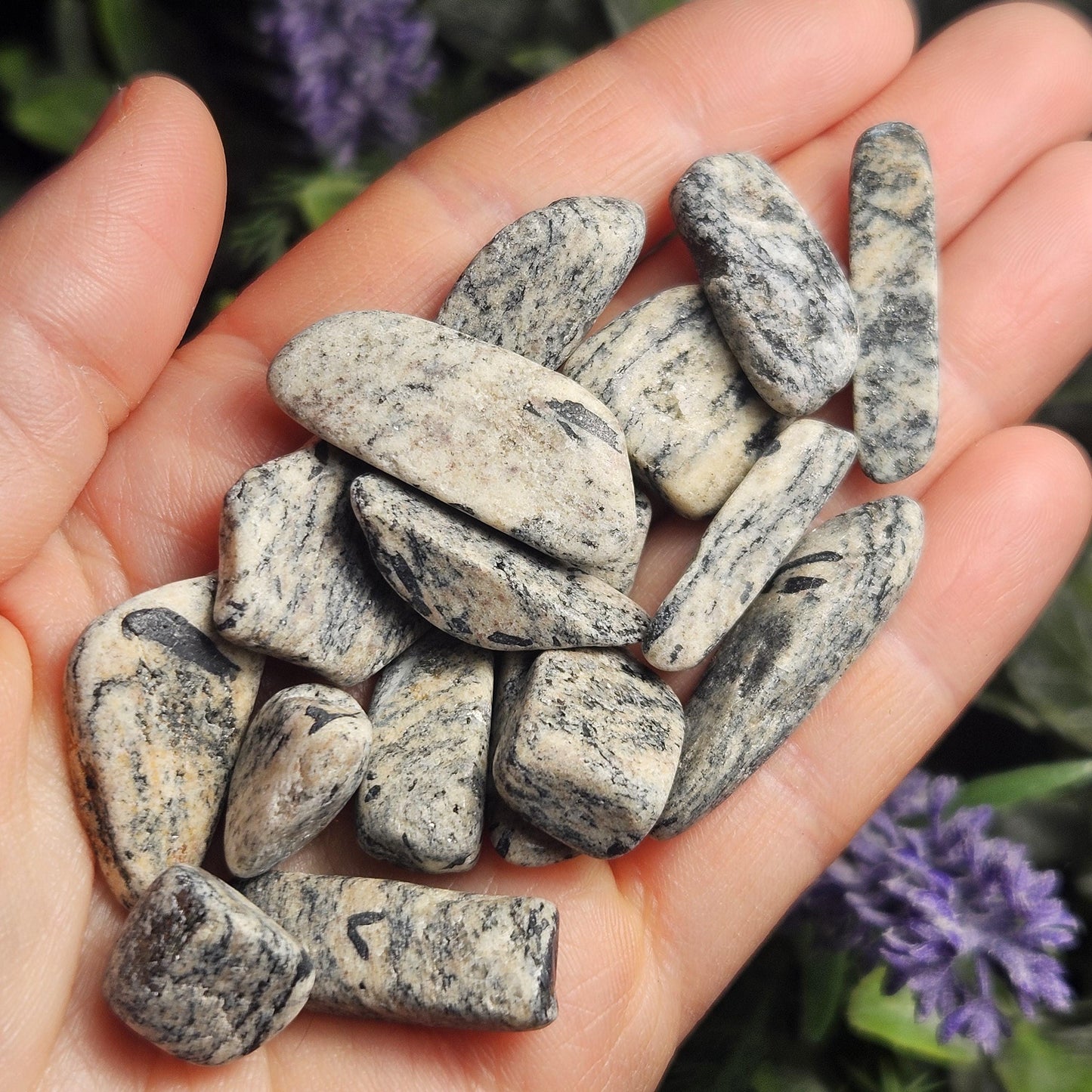 Phenacite from Norway in Gneiss Matrix, Polished Norwegian Phenakite Crystal Specimen (2 to 4 grams)