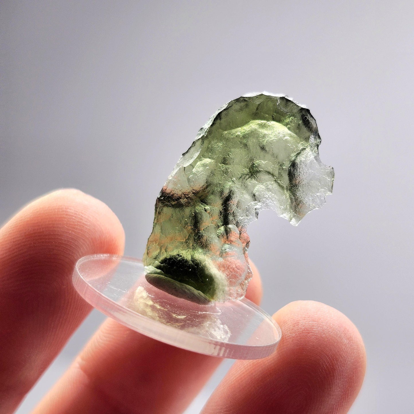 Vrábče Moldavite Specimen 1.6g, Authentic Tektite