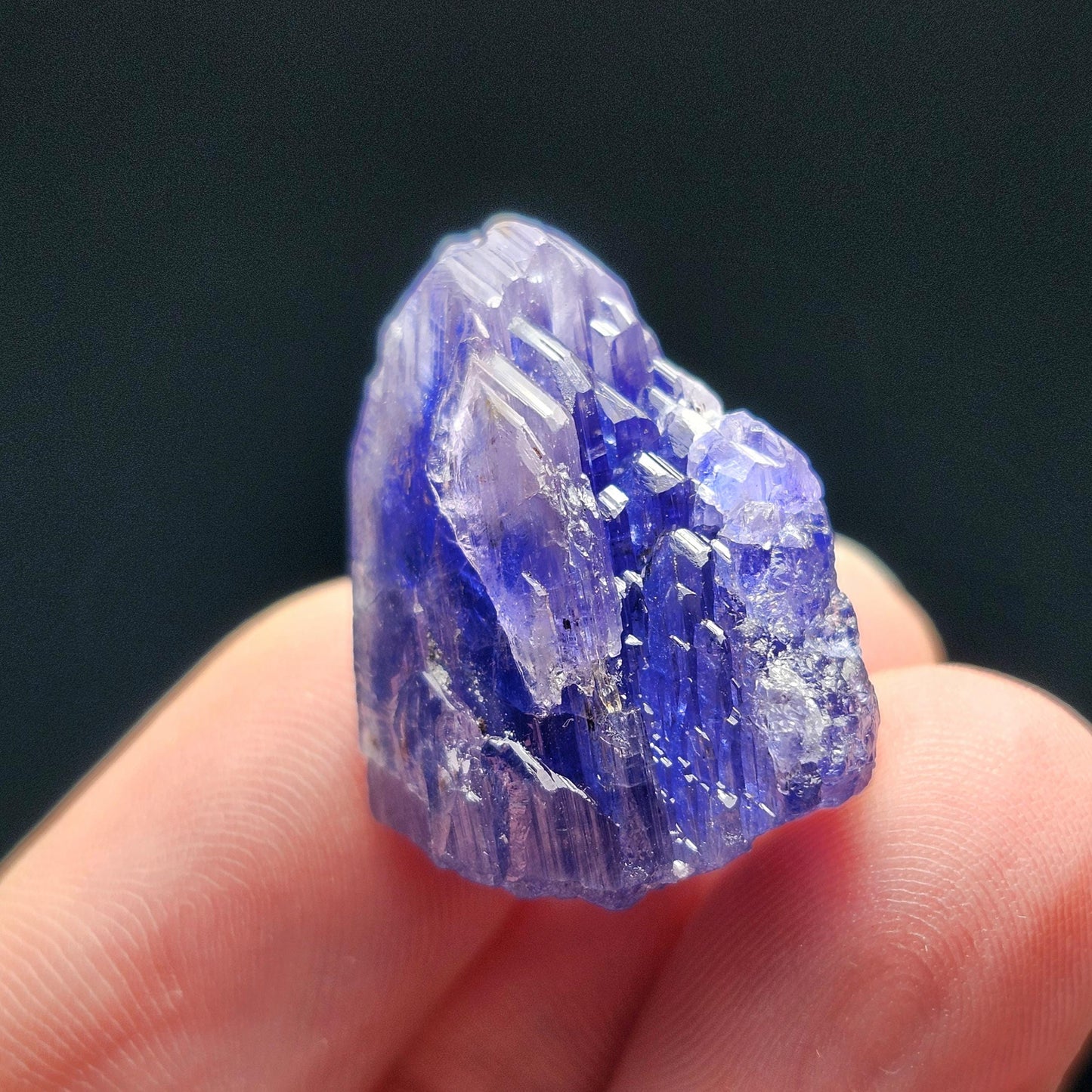 Blue Tanzanite Crystal 7.7g, Raw Gemstone Specimen
