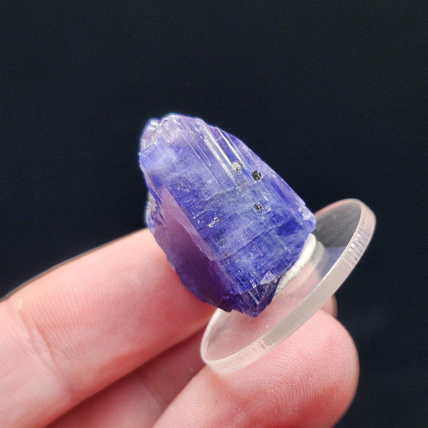 Blue Tanzanite Crystal 7.7g, Raw Gemstone Specimen