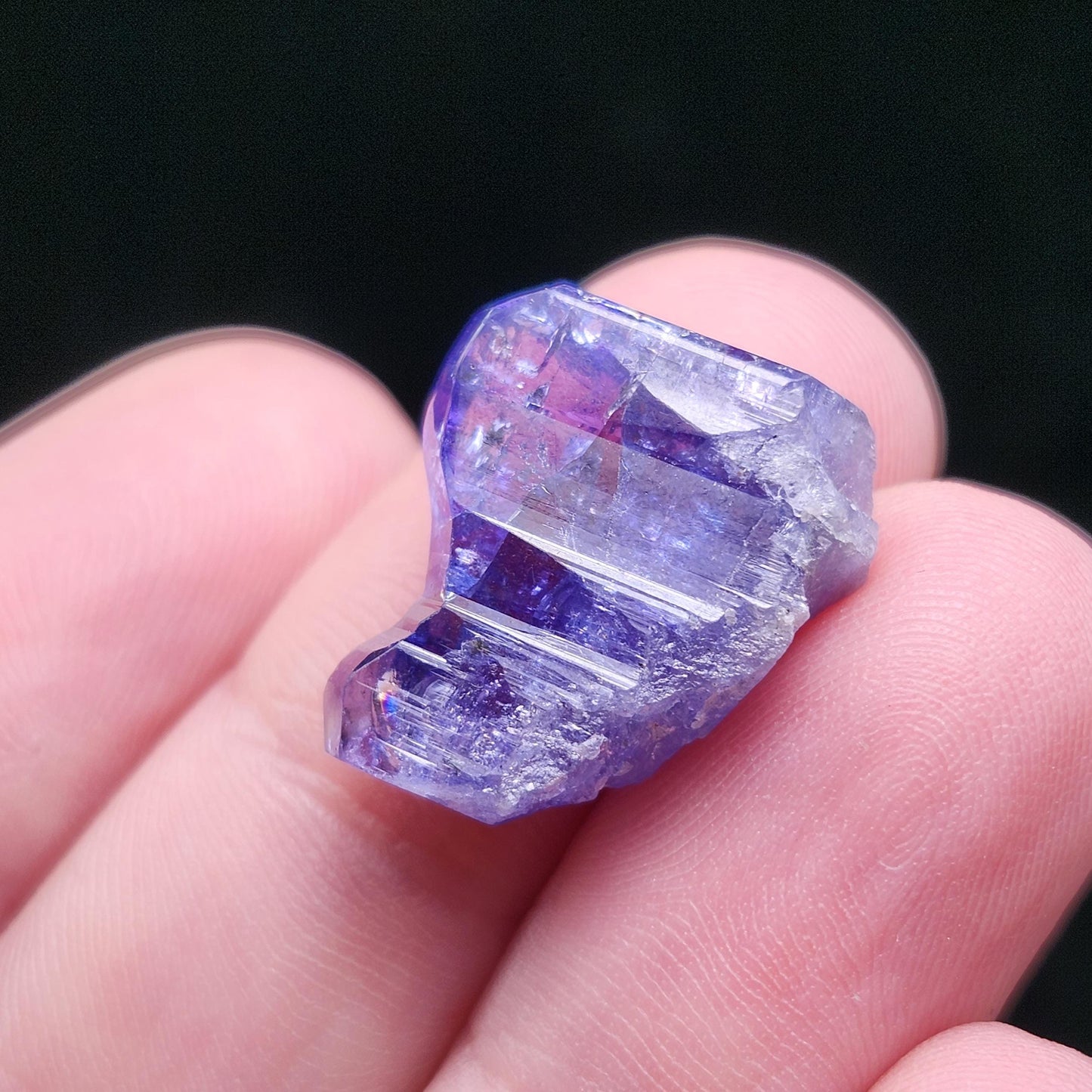 Terminated Tanzanite Crystal 3g, Raw Gemstone