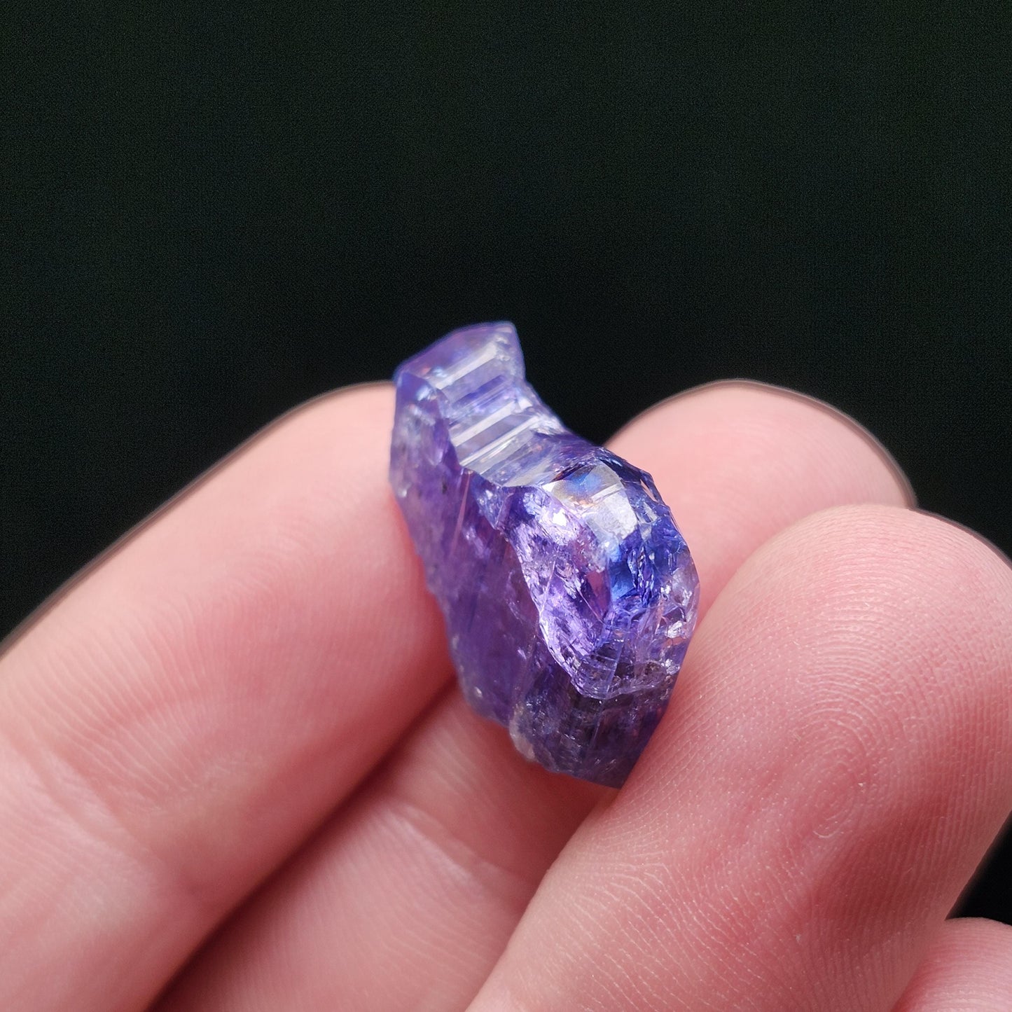 Terminated Tanzanite Crystal 3g, Raw Gemstone