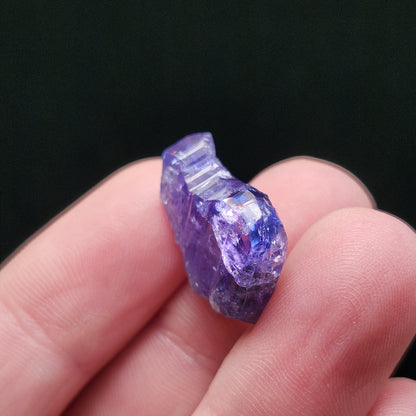 Terminated Tanzanite Crystal 3g, Raw Gemstone
