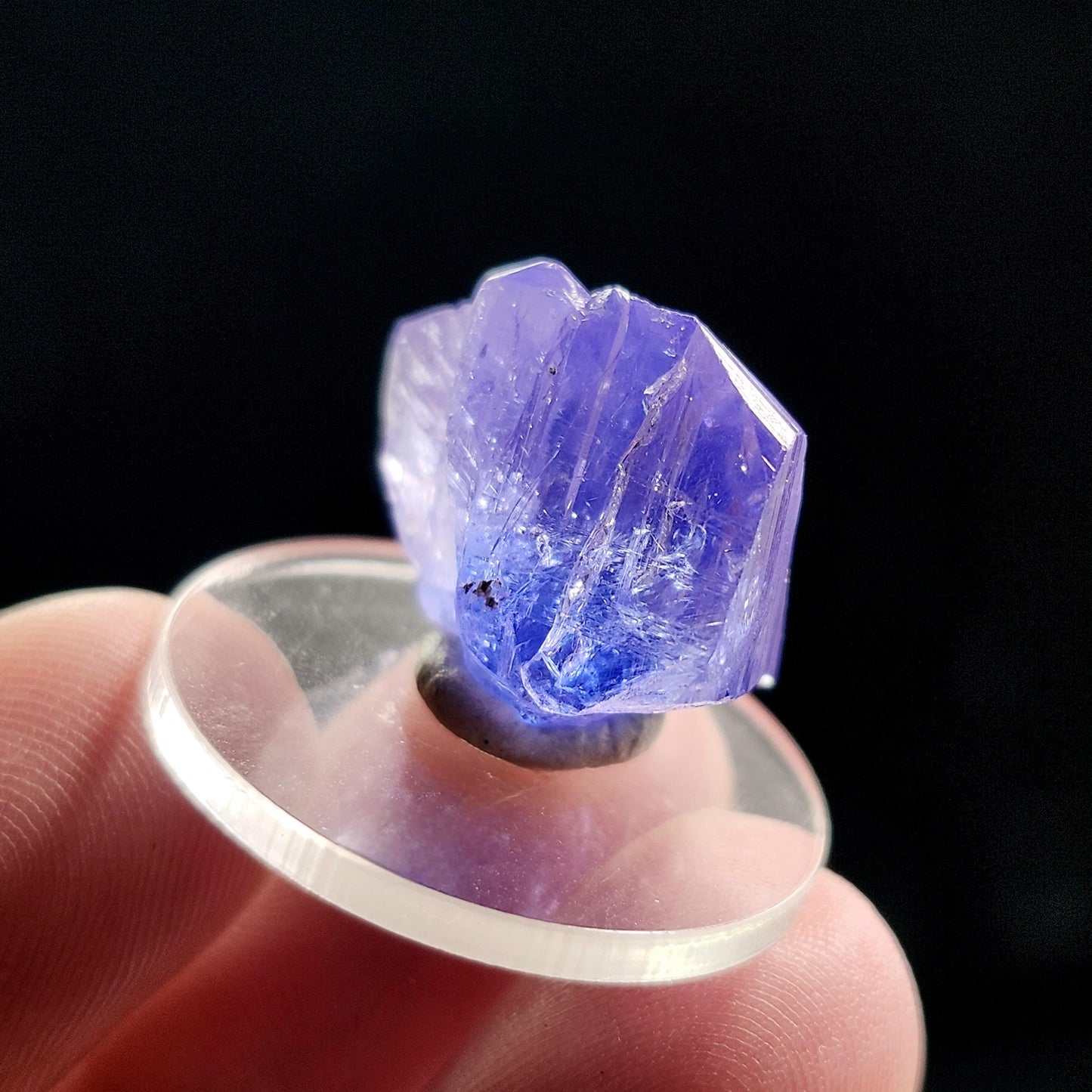 Terminated Tanzanite Crystal 4g, Raw Gemstone