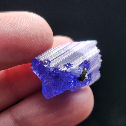 Terminated Tanzanite Crystal 5.8g, Raw Bicolor Tanzanite Specimen