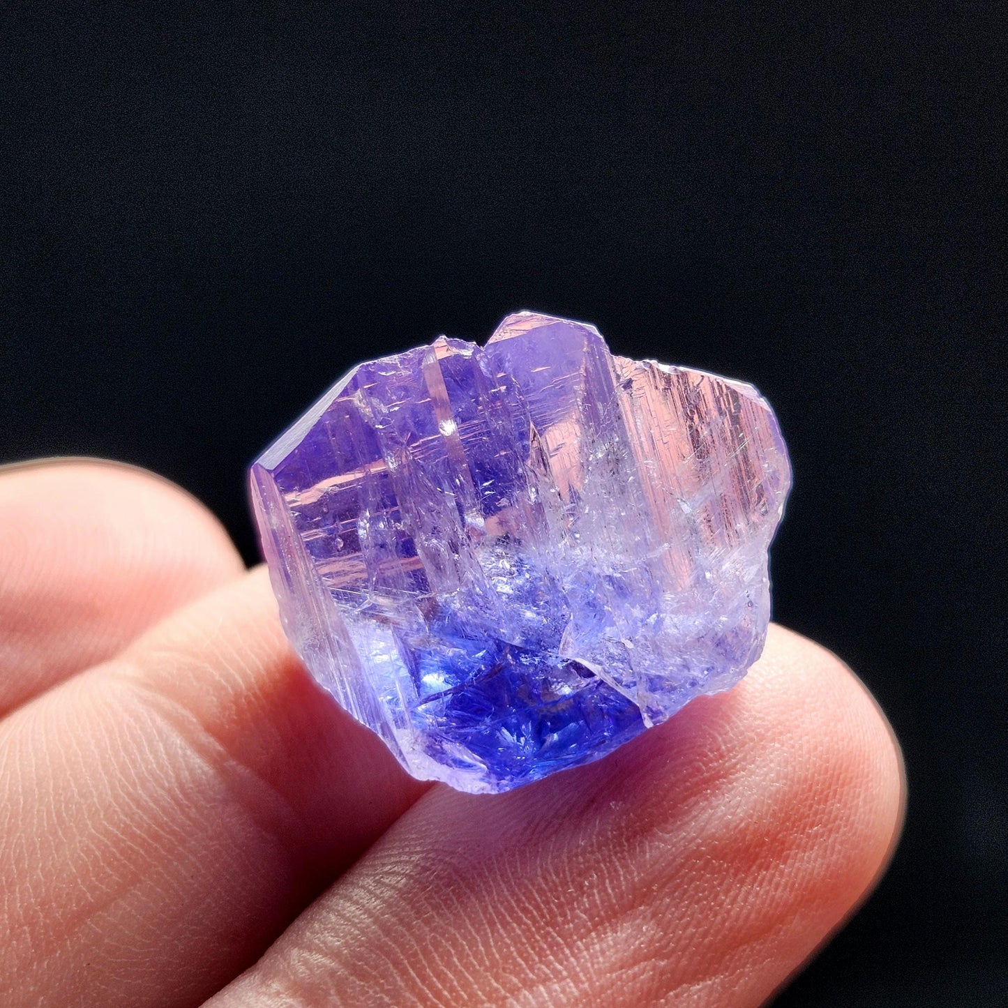 Terminated Tanzanite Crystal 4g, Raw Gemstone