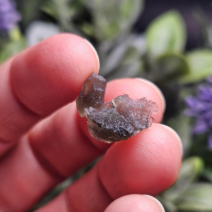 Moldavite Angel Chiming Tektite .94g, Genuine Moldavite