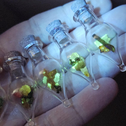 Zincite Crystal Specimen Jar