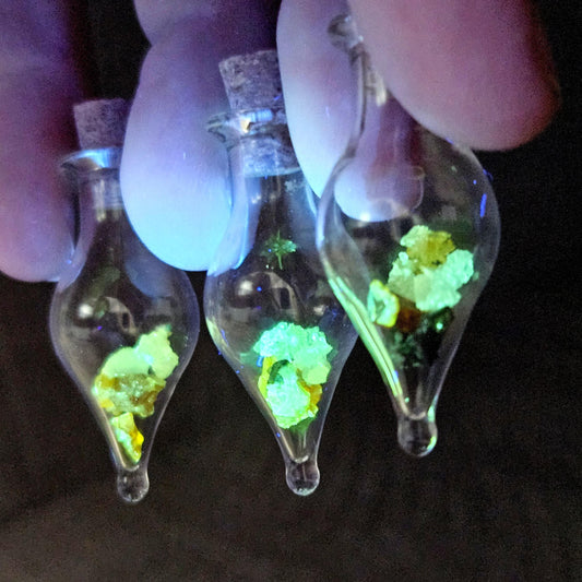 Zincite Crystal Specimen Jar