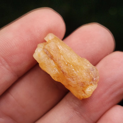 Golden Phenacite Crystal 4g, Nigerian Phenakite Specimen